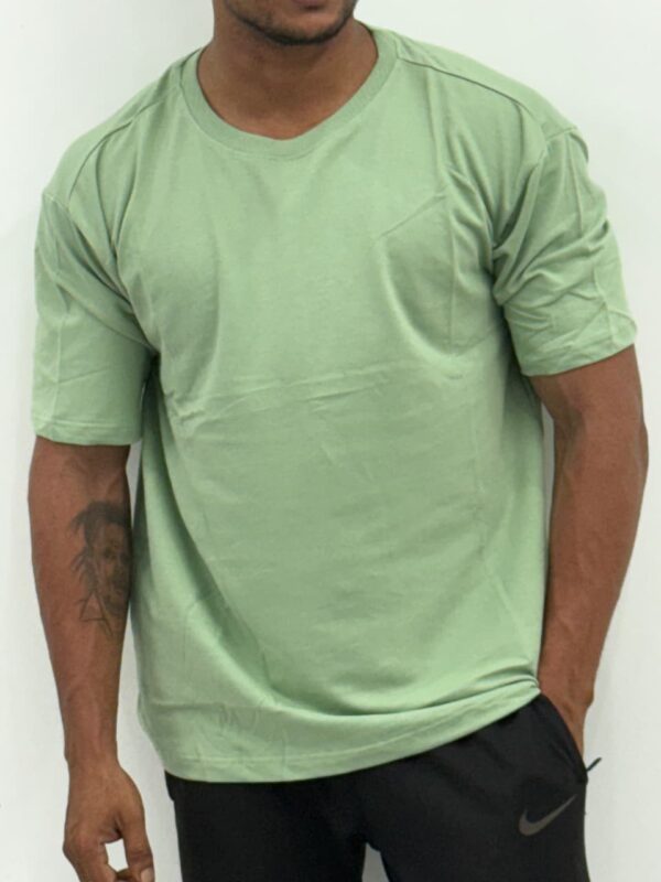 Drop Shoulder (Oversized) T-shirts – Lime Green