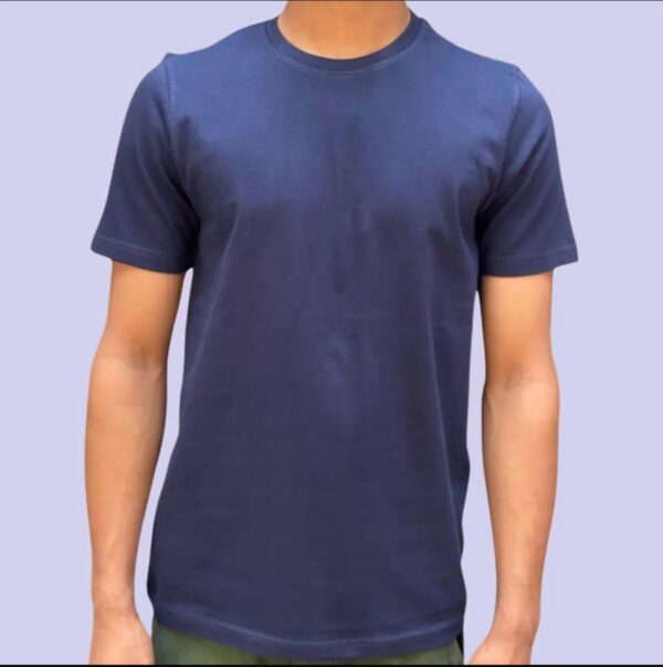 Plain T-Shirt – Navy Blue